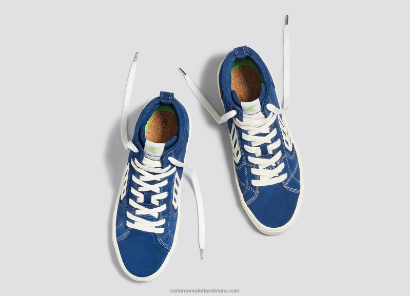 Cariuma blauw contrast/ivoor PN60D146Heren