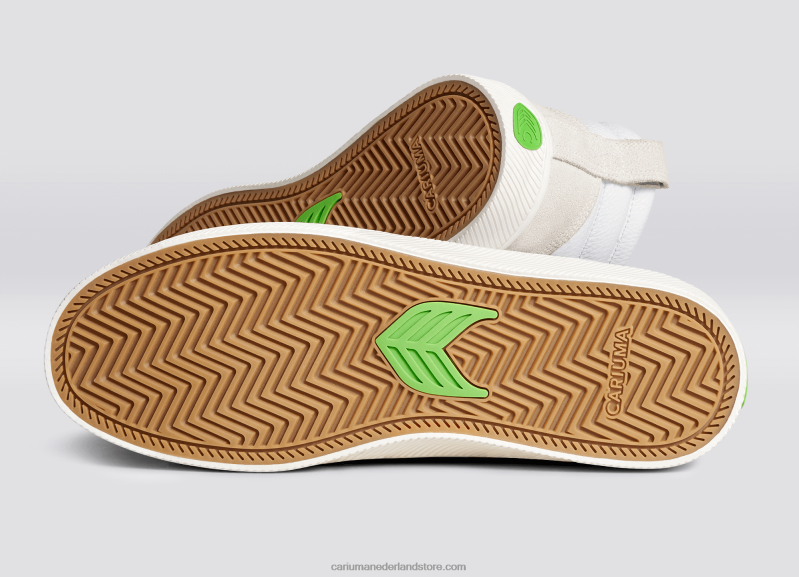 Cariuma wit premium leer/zwart PN60D148Heren