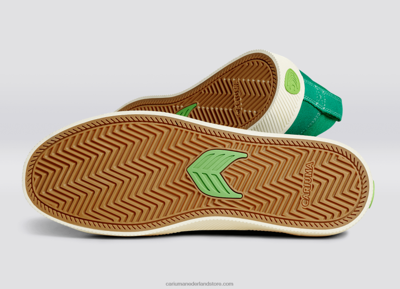 Cariuma groen contrast/ivoor PN60D140Heren