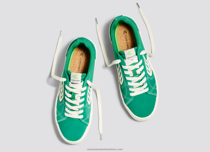 Cariuma groen contrast/ivoor PN60D140Heren