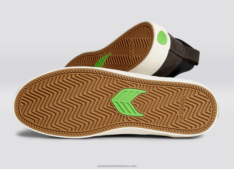 Cariuma zwart premium leer/ivoor PN60D141Heren