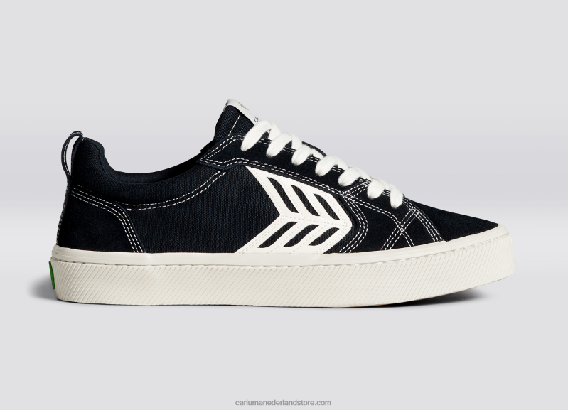 Cariuma rechtervoet(enkele schoen)-zwart contrast/ivoor PN60D156Heren