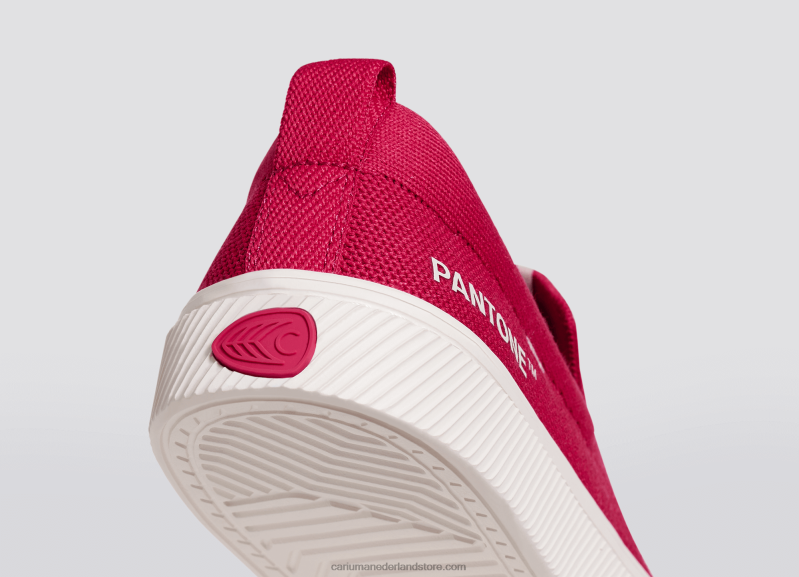 Cariuma pantone viva magenta gebreid PN60D79Heren