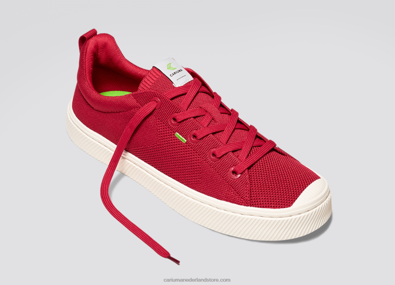 Cariuma ruw rood gebreid PN60D185Heren