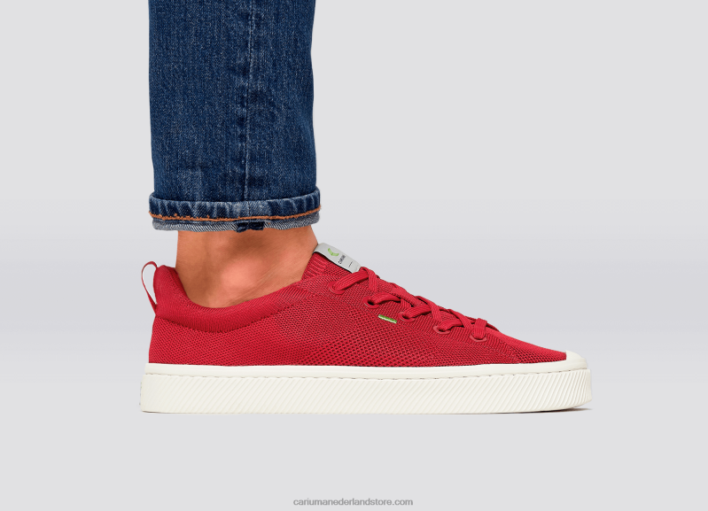 Cariuma ruw rood gebreid PN60D185Heren