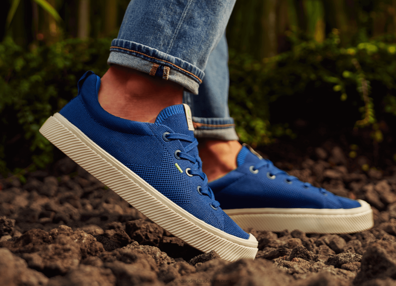 Cariuma steenblauw gebreid PN60D183Heren