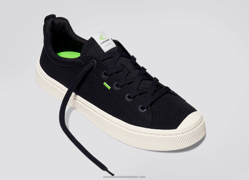 Cariuma zwart gebreid PN60D177Heren