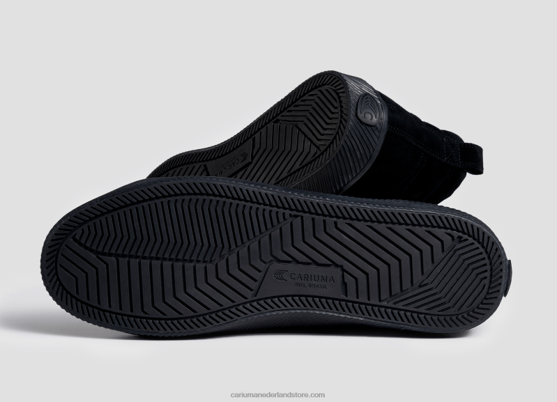 Cariuma geheel zwart suède PN60D68Heren