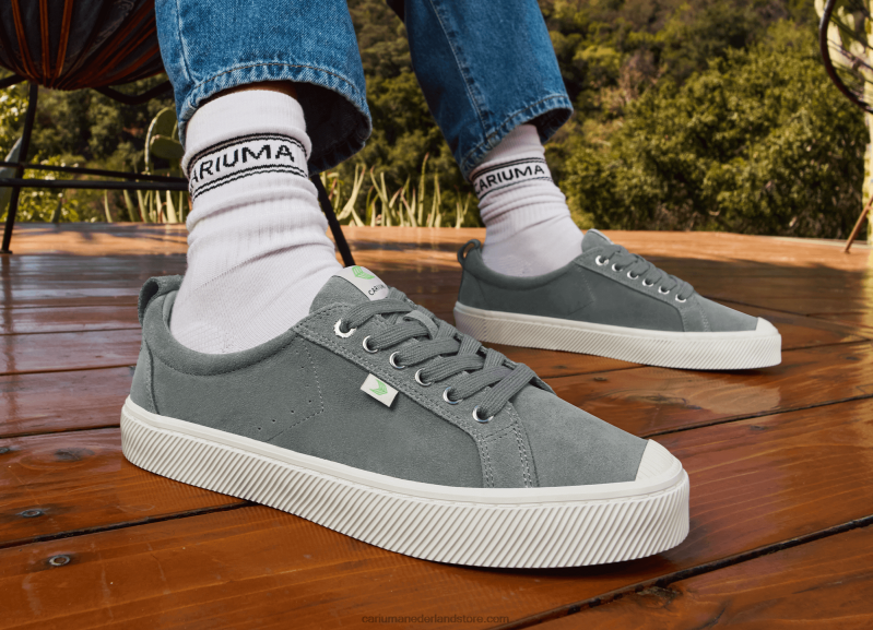 Cariuma antracietgrijs suède PN60D32Heren