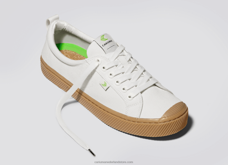 Cariuma gebroken wit gom canvas PN60D9Heren