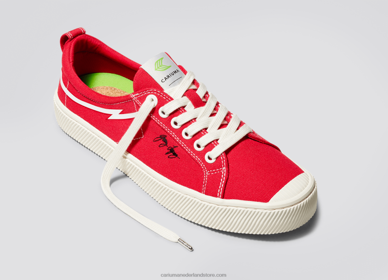 Cariuma gerry lopez rood canvas PN60D89Heren