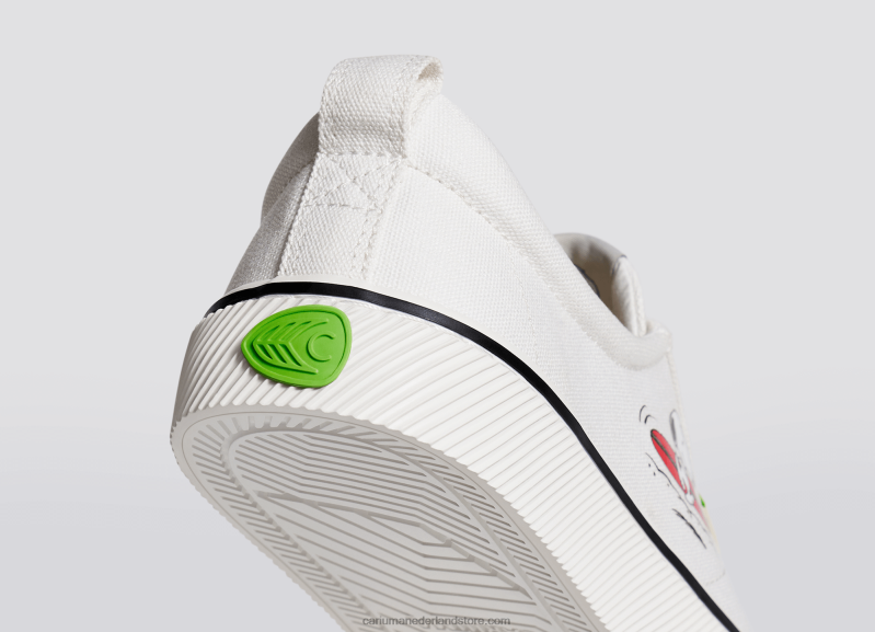 Cariuma peanuts surf gebroken wit canvas PN60D83Heren