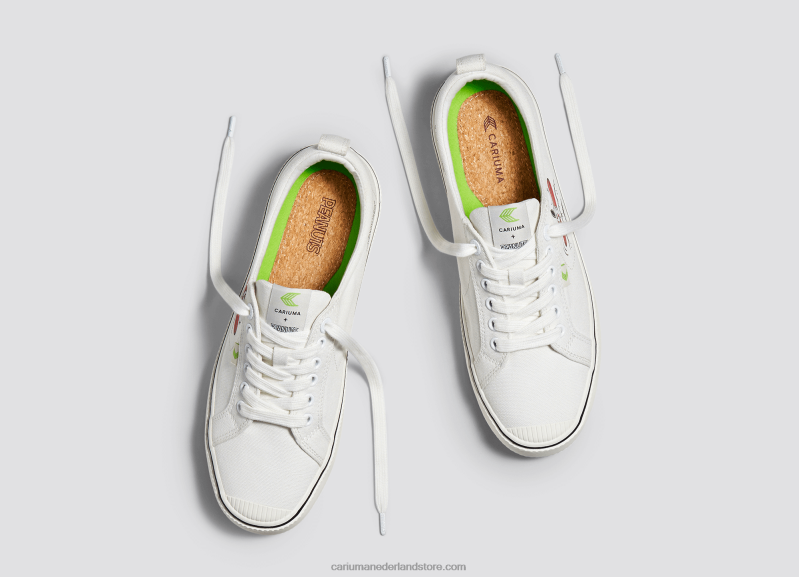 Cariuma peanuts surf gebroken wit canvas PN60D83Heren
