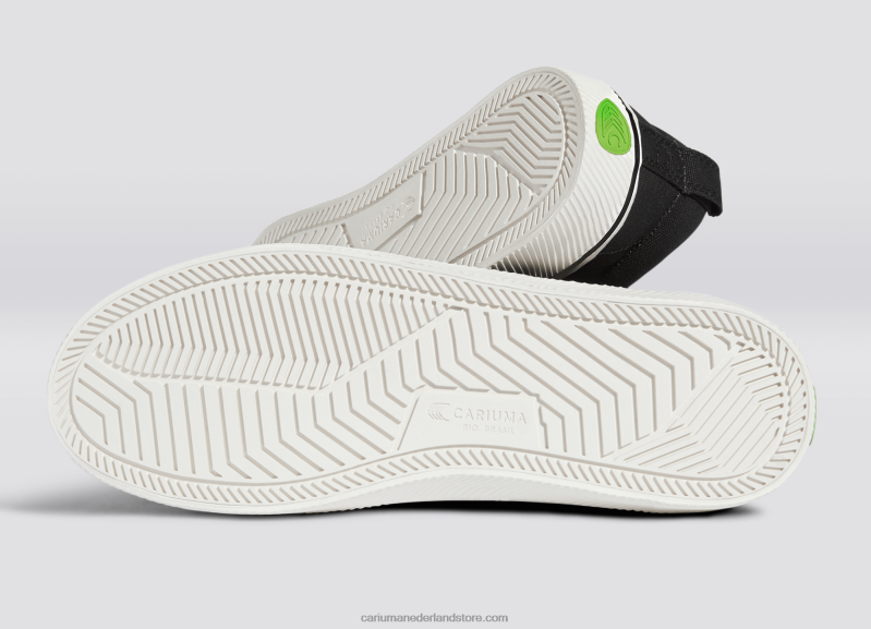Cariuma pinda's aarde zwart canvas PN60D81Heren