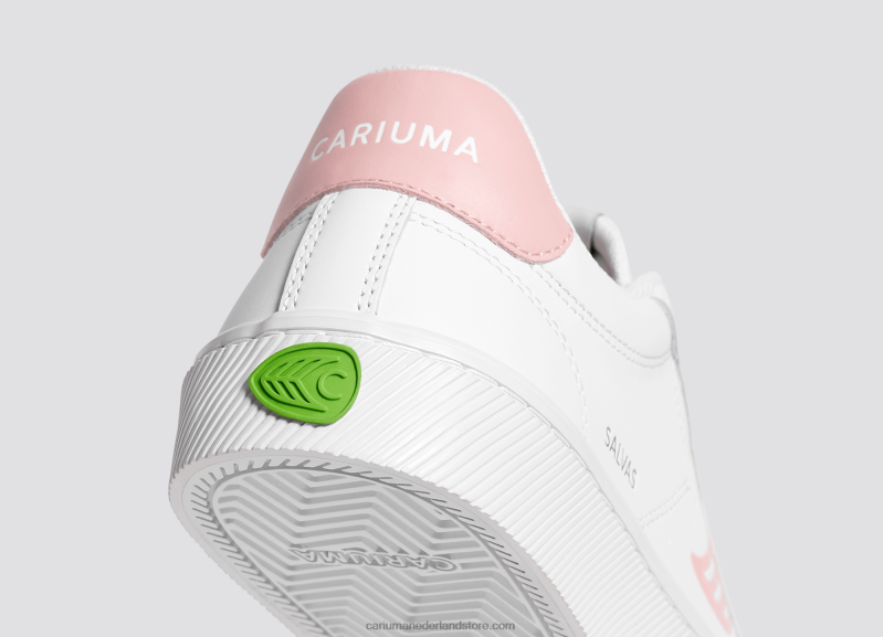 Cariuma wit lwg leer/roze PN60D103Heren