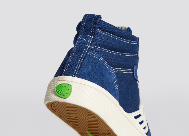 Cariuma blauw contrast/ivoor PN60D363vrouwen