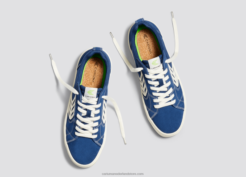Cariuma blauw contrast/ivoor PN60D354vrouwen