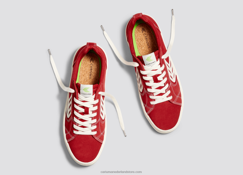 Cariuma rood contrast/ivoor PN60D353vrouwen