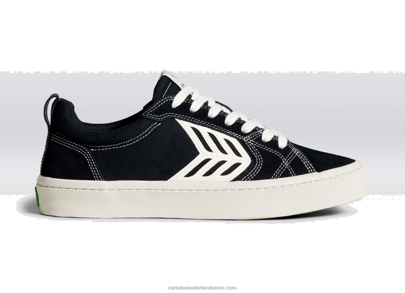 Cariuma zwart contrast/ivoor PN60D343vrouwen