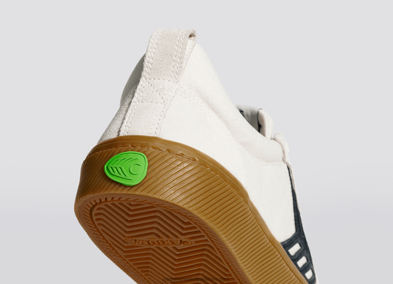 Cariuma linkervoet(enkele schoen)-off-white vintage gum/zwart PN60D370vrouwen
