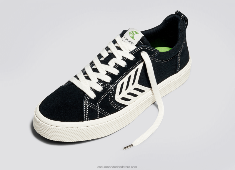 Cariuma linkervoet(enkele schoen)-zwart contrast/ivoor PN60D366vrouwen