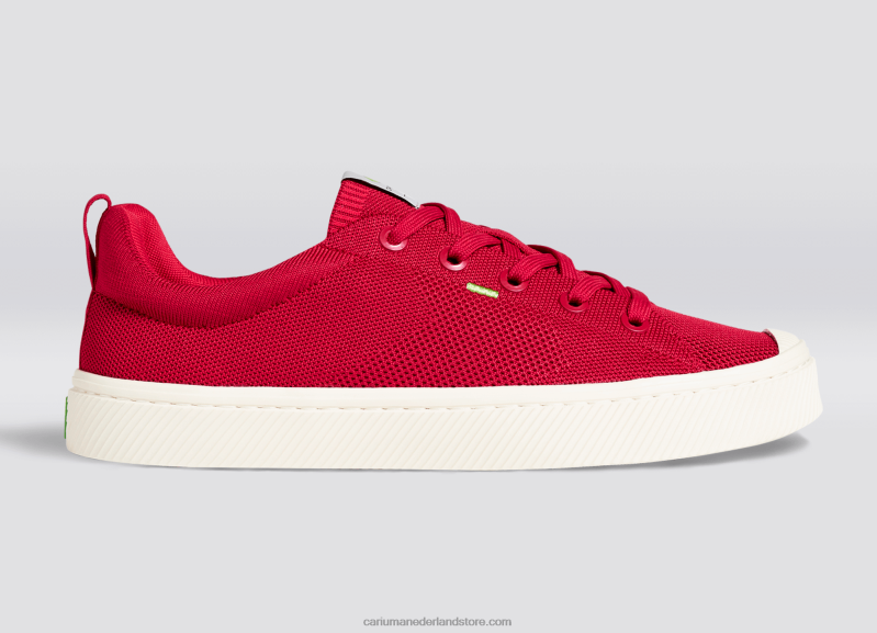 Cariuma ruw rood gebreid PN60D400vrouwen