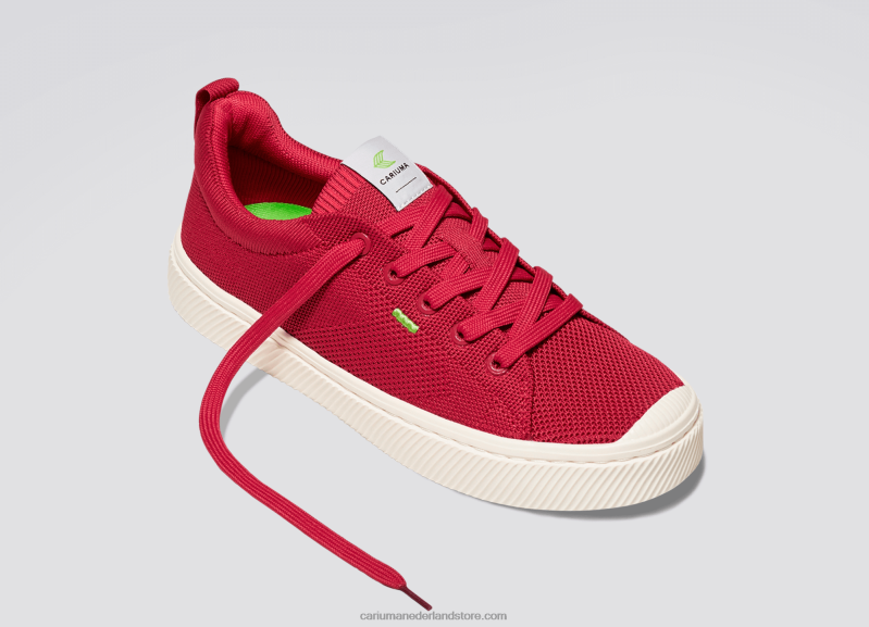 Cariuma ruw rood gebreid PN60D400vrouwen