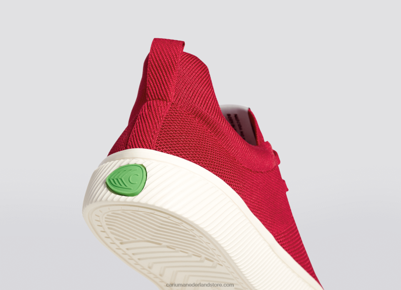 Cariuma ruw rood gebreid PN60D400vrouwen