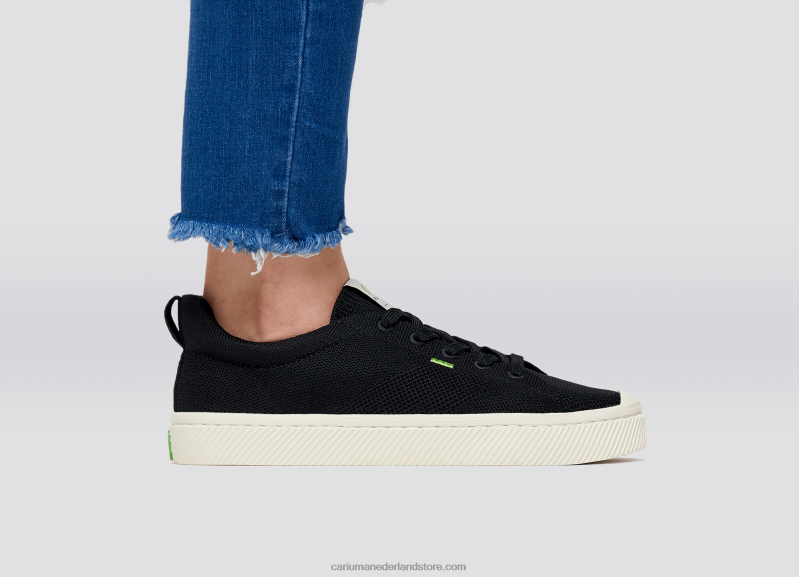 Cariuma zwart gebreid PN60D410vrouwen