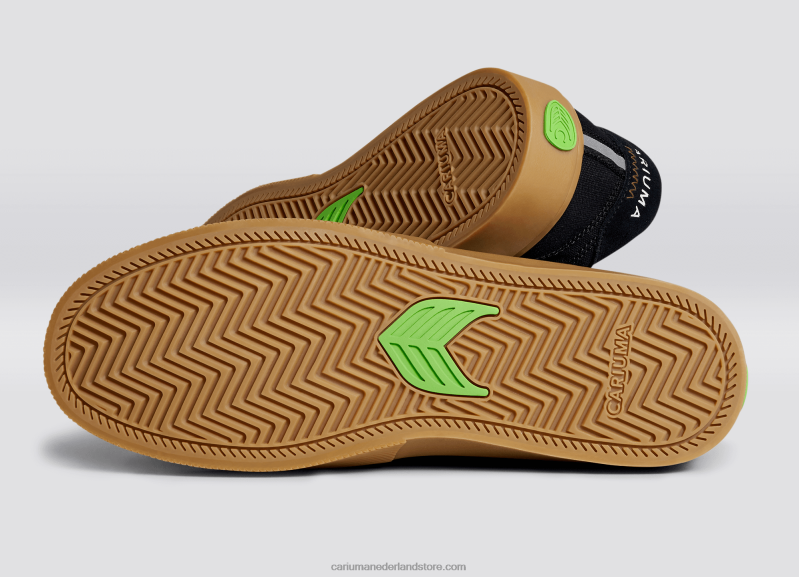Cariuma zwarte gom/ivoor PN60D323vrouwen