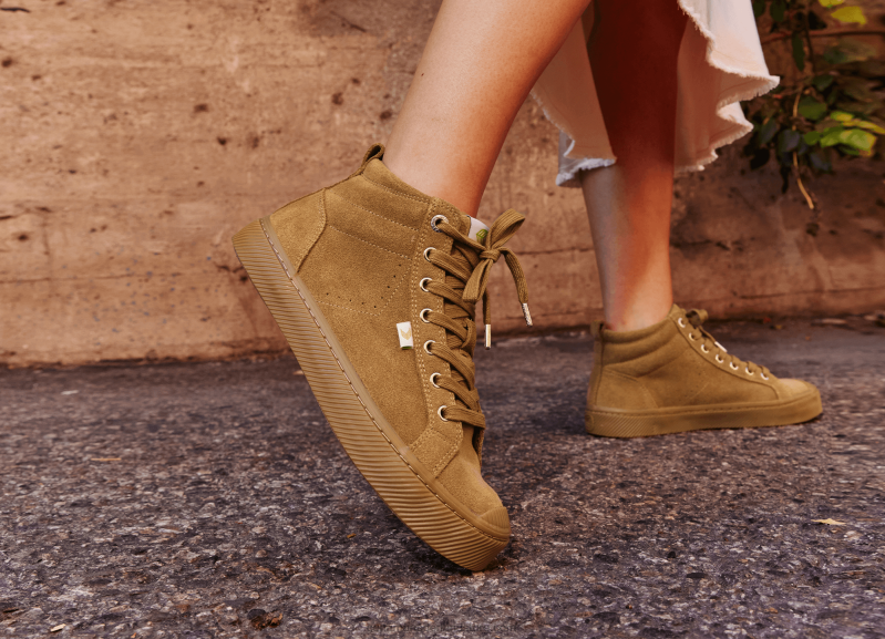 Cariuma alle camel suède PN60D284vrouwen