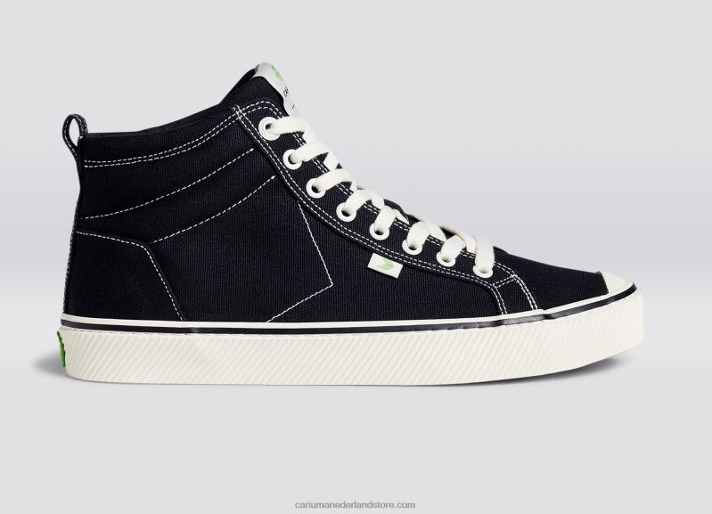 Cariuma canvas met zwarte contrasterende strepen PN60D273vrouwen