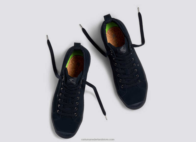 Cariuma geheel zwart suède PN60D285vrouwen