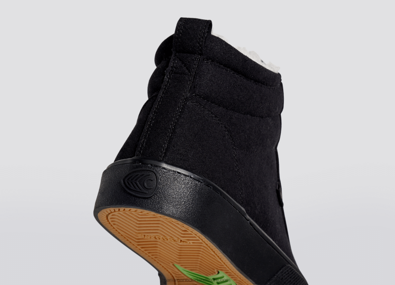 Cariuma therma geheel zwart suède PN60D287vrouwen