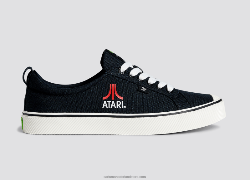 Cariuma atari zwart canvas PN60D309vrouwen