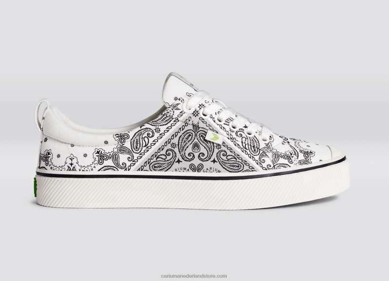 Cariuma gebroken wit bandana-canvas PN60D234vrouwen