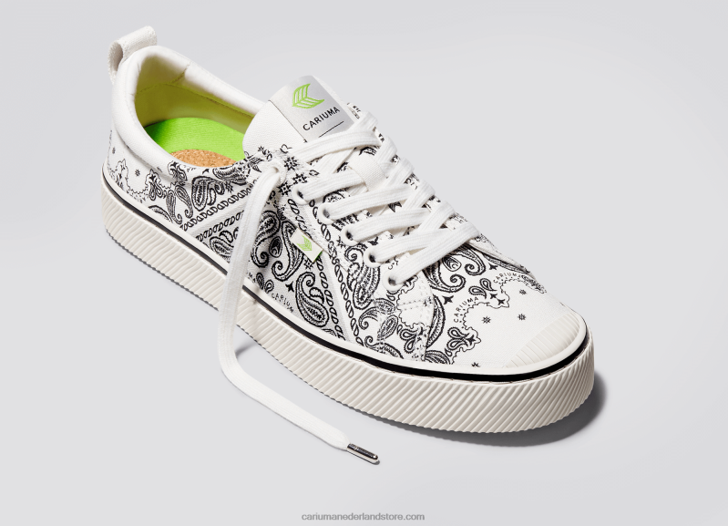 Cariuma gebroken wit bandana-canvas PN60D234vrouwen