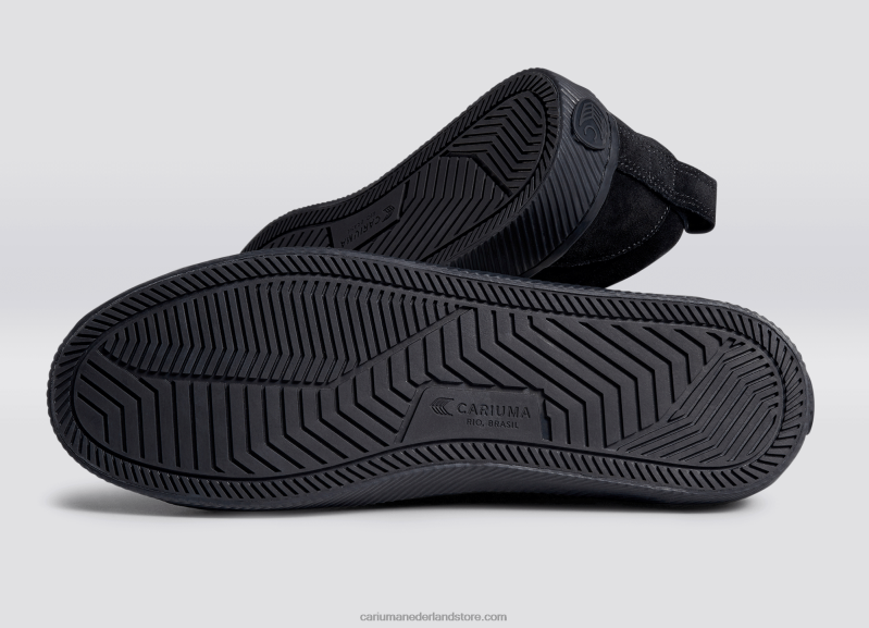 Cariuma geheel zwart suède PN60D255vrouwen