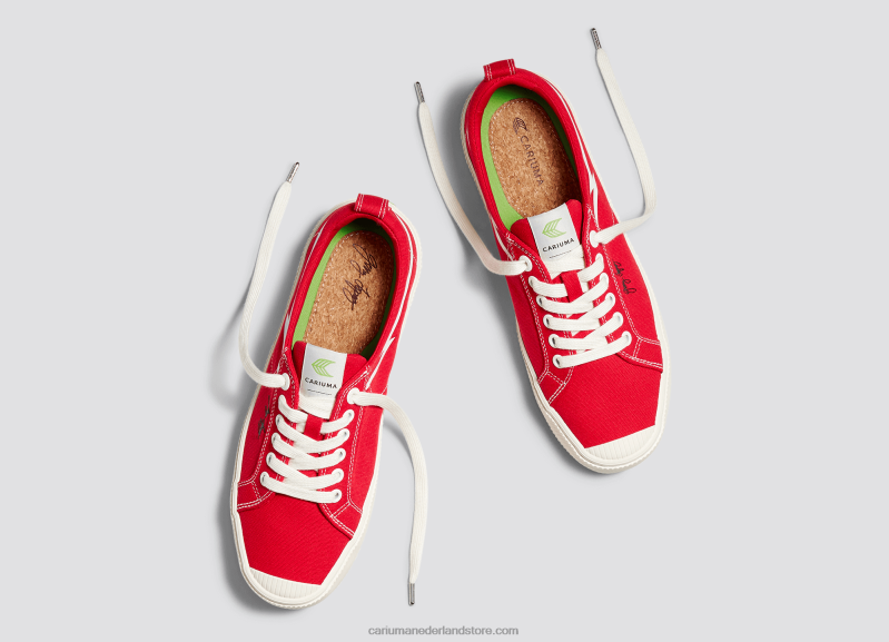 Cariuma gerry lopez rood canvas PN60D306vrouwen