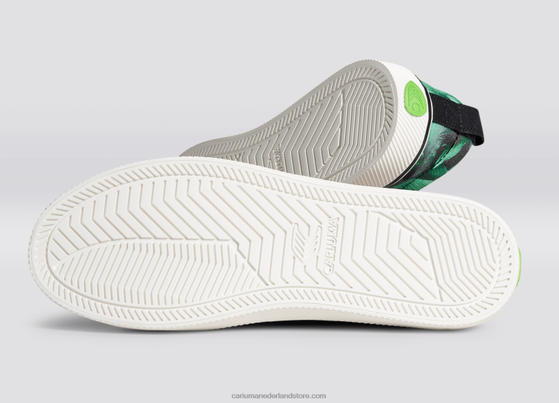 Cariuma national geographic vredeslelie groen canvas PN60D245vrouwen