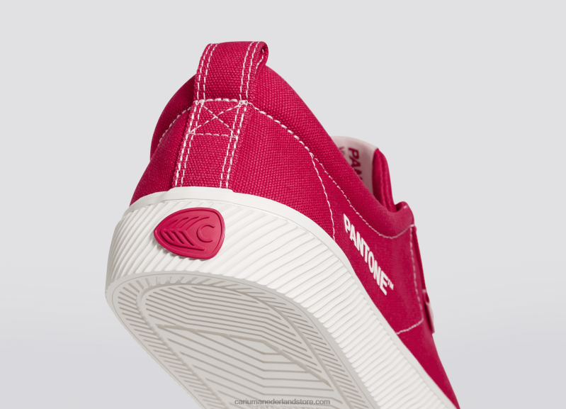 Cariuma pantone viva magenta/gebroken wit canvas PN60D251vrouwen