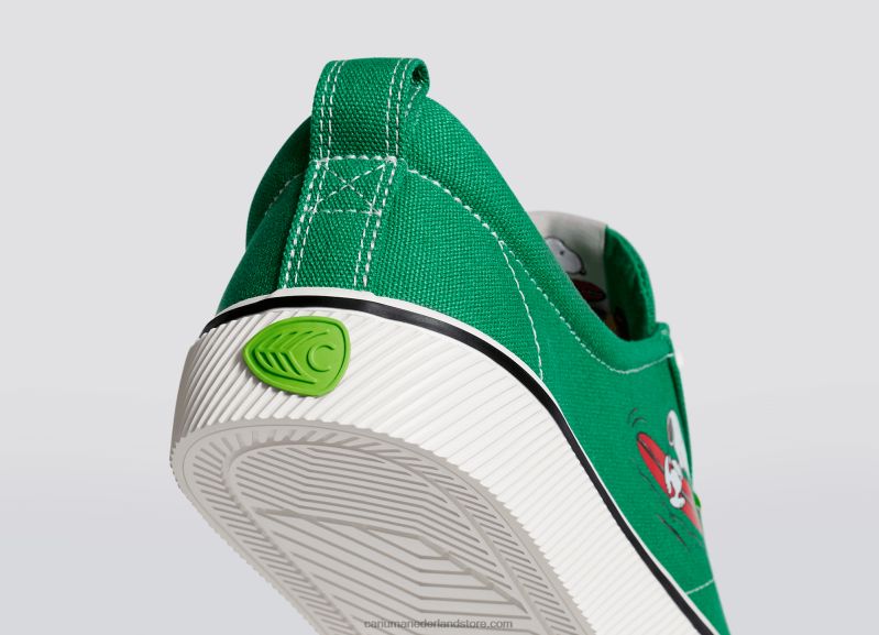 Cariuma peanuts surf groen canvas PN60D301vrouwen