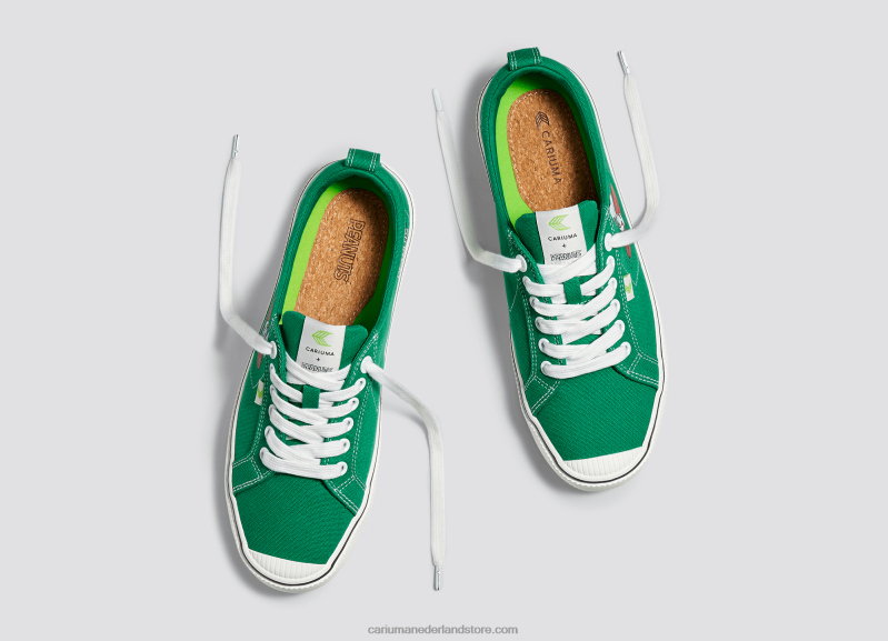 Cariuma peanuts surf groen canvas PN60D301vrouwen
