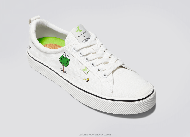 Cariuma pinda's aarde gebroken wit canvas PN60D299vrouwen