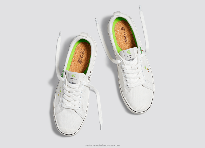 Cariuma pinda's aarde gebroken wit canvas PN60D299vrouwen