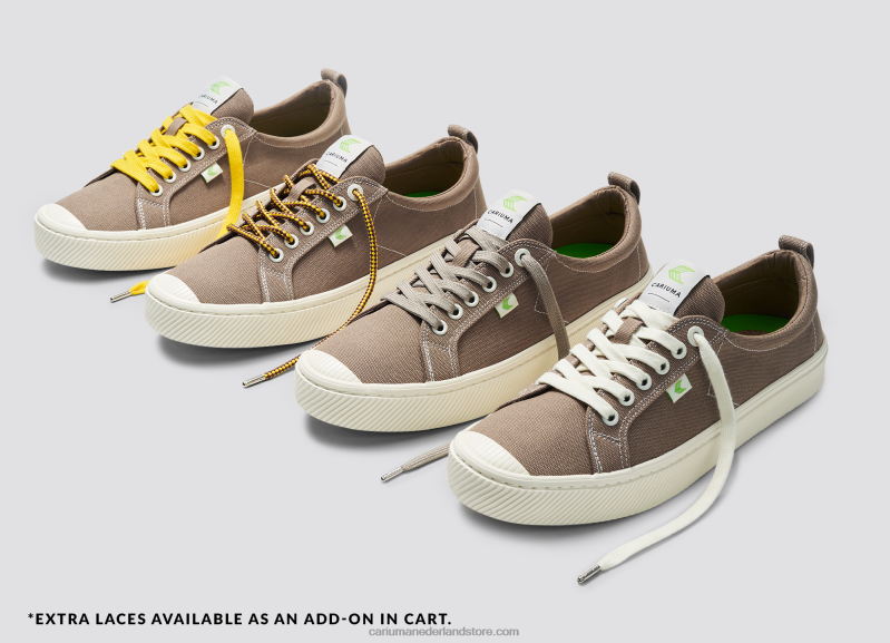 Cariuma zand contrast draad canvas PN60D240vrouwen