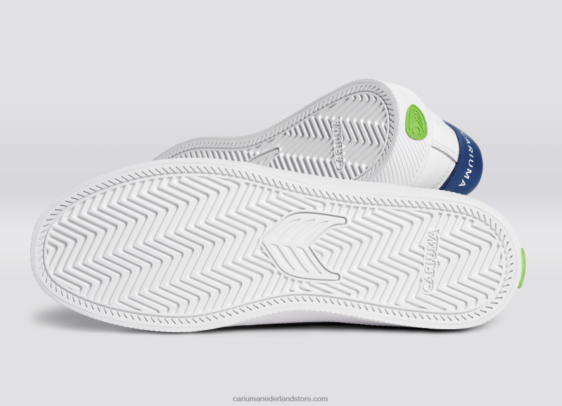 Cariuma wit lwg leer/blauw PN60D318vrouwen