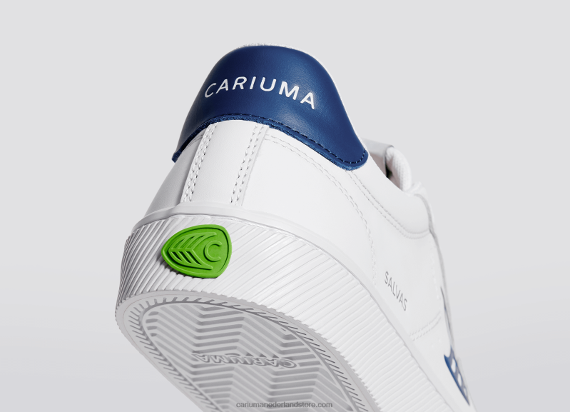 Cariuma wit lwg leer/blauw PN60D318vrouwen