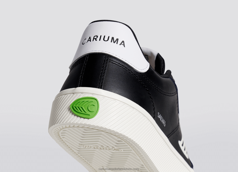 Cariuma zwart lwg leer/gebroken wit PN60D315vrouwen