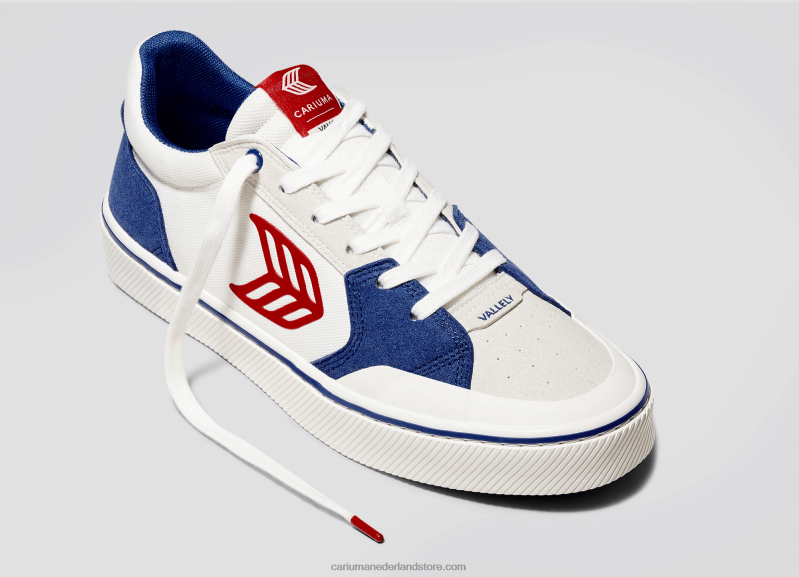 Cariuma blauw & gebroken wit/rood PN60D340vrouwen
